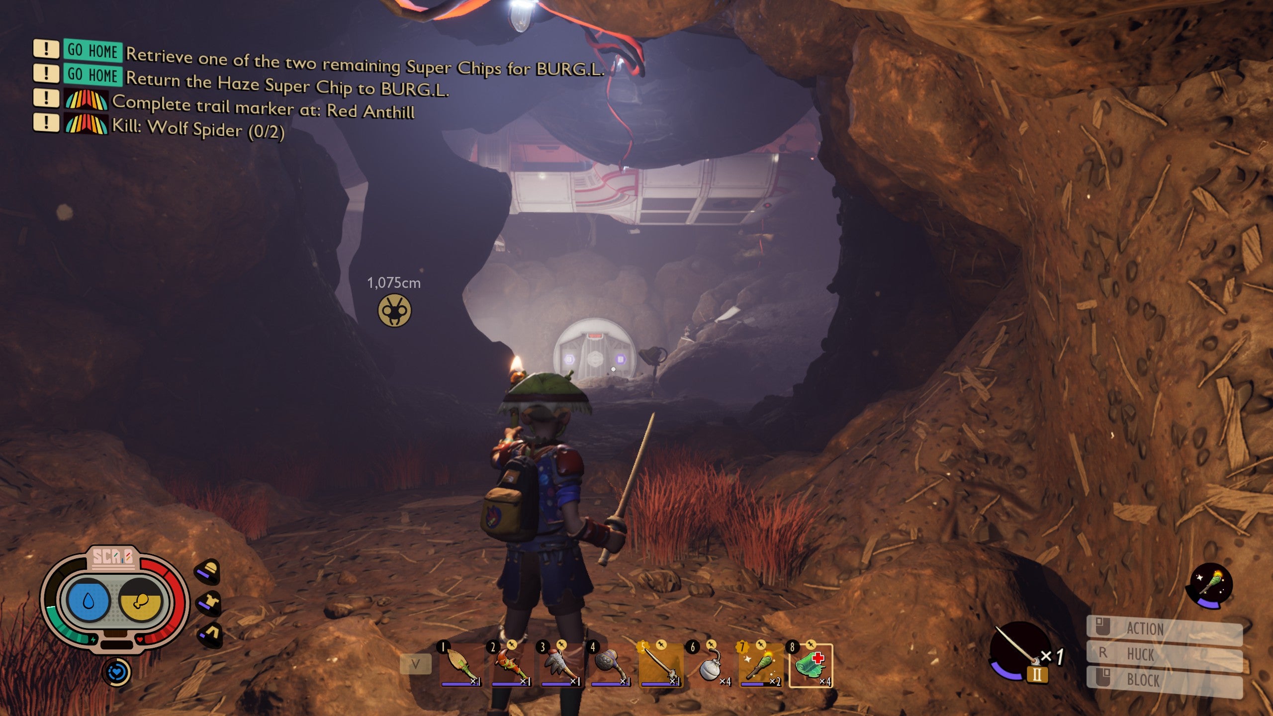 Grounded Where to find the Black Ant Lab in the Trash Pile VG247